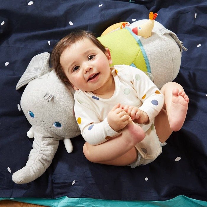 Elephant Discovery Pillow - Babies in Bloom