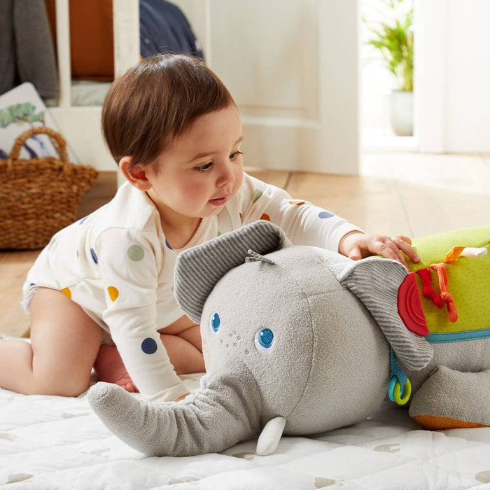 Elephant Discovery Pillow - Babies in Bloom