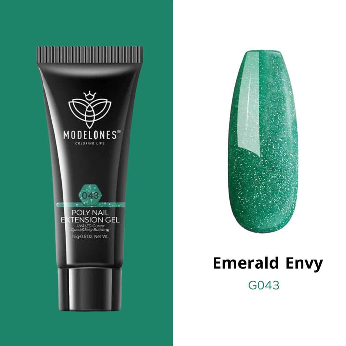Emerald Envy - Poly Nail Gel (15g) Poly Nail Gel MODELONES #