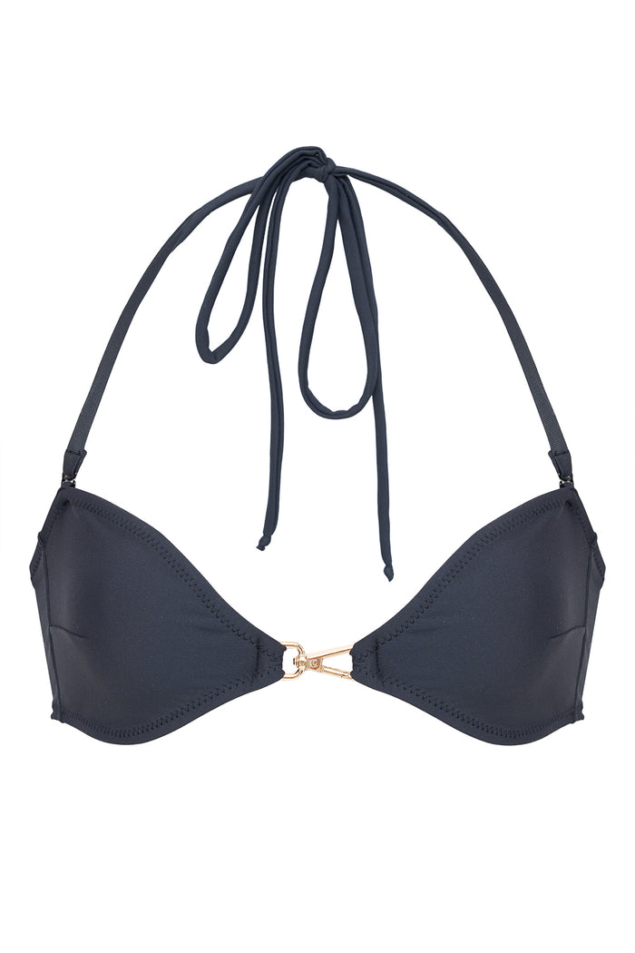 Esty Graphite bikini top