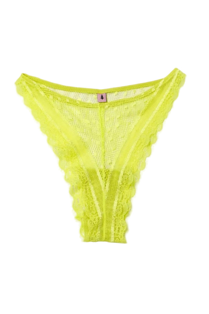 Eveline lime brazilian thongs
