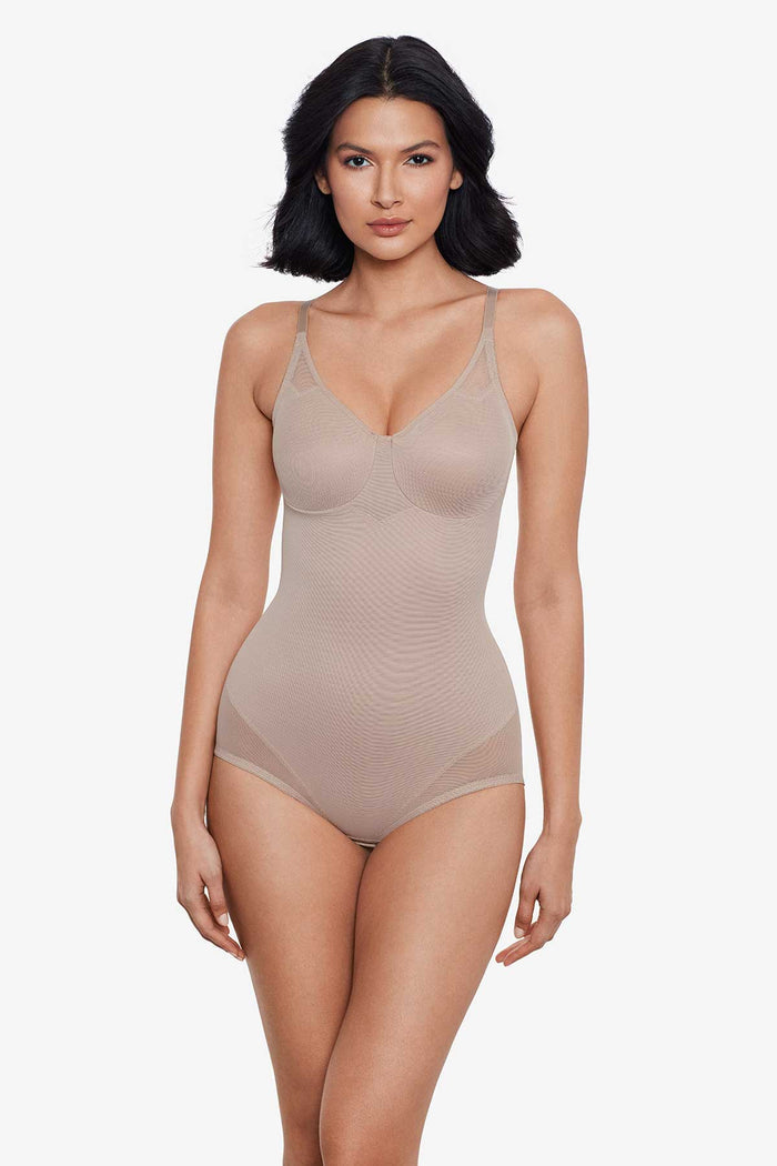 Extra Firm Sexy Sheer Shaping Bodybriefer