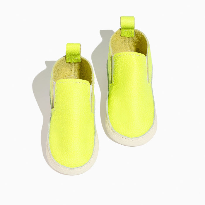 Extra Yellow Slip On Baby Shoe - Babies in Bloom