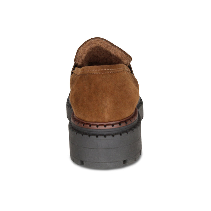 Fawn: Tan Suede Shoes Sole Bliss