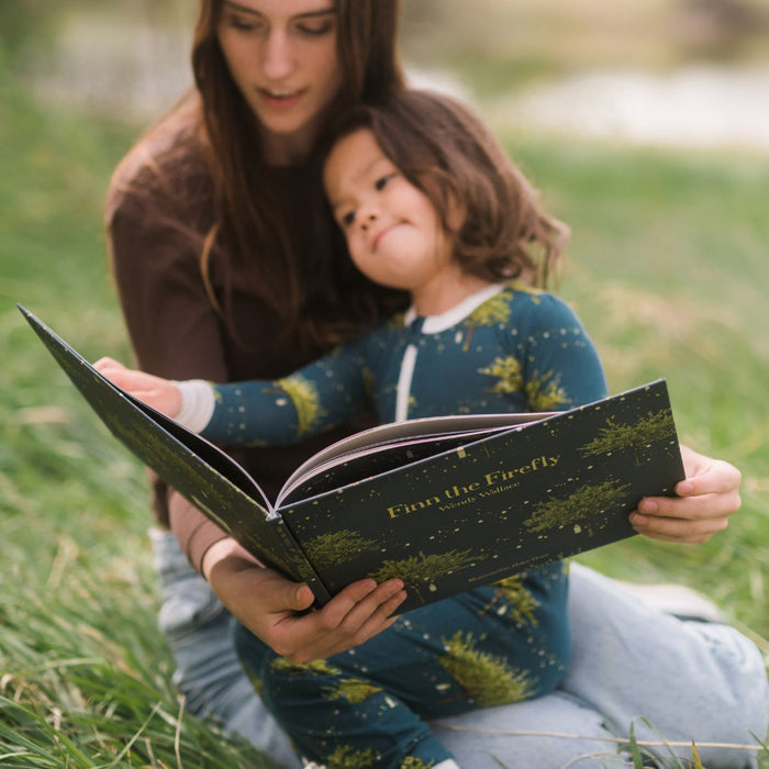 Firefly Bamboo Zipper Pajama - Babies in Bloom