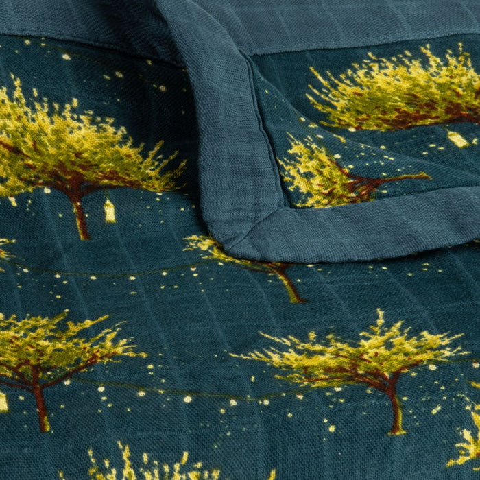 Firefly Big Lovey Three-Layer Muslin Blanket - Babies in Bloom