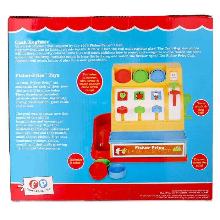 Fisher Price Classic Cash Register - ebebek - Black Friday