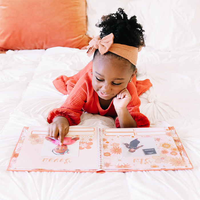 Flower Child Memory Baby Book - Babies in Bloom
