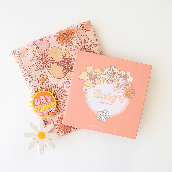 Flower Child Memory Baby Book - Babies in Bloom