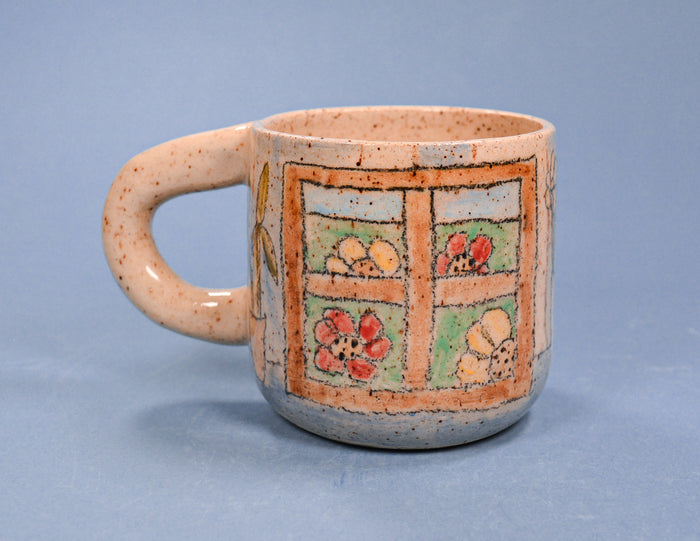 Flowers in the Window Mug