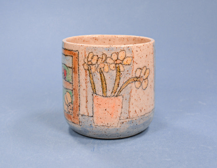 Flowers in the Window Mug