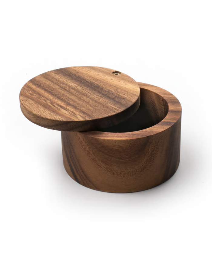 Fox Run Salt Cellar, Acacia Wood