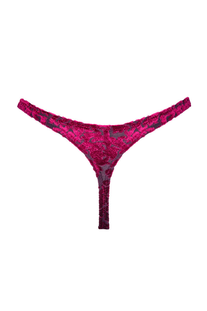 Francesca ruby thongs