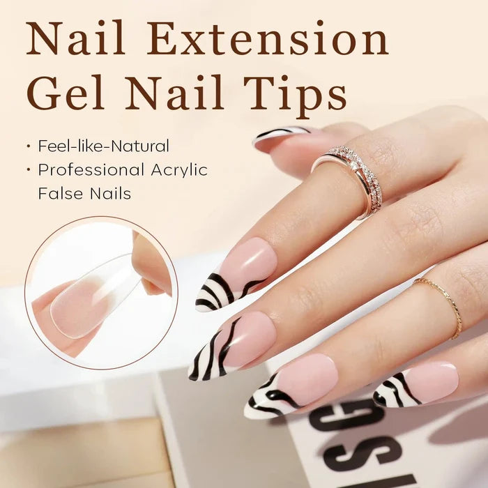 500 Pcs Full Cover Nail Tips Nail Tip MODELONES #