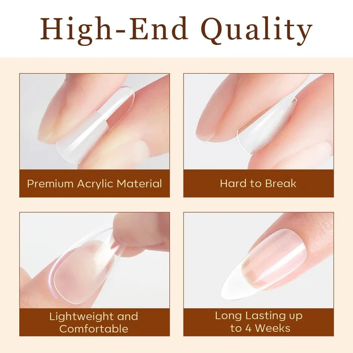 500 Pcs Full Cover Nail Tips Nail Tip MODELONES #