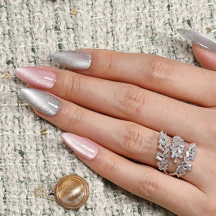 Galactic Pink - 2 Shades Gel Nail Polish Duo 15ml Gel Polish Set MODELONES #