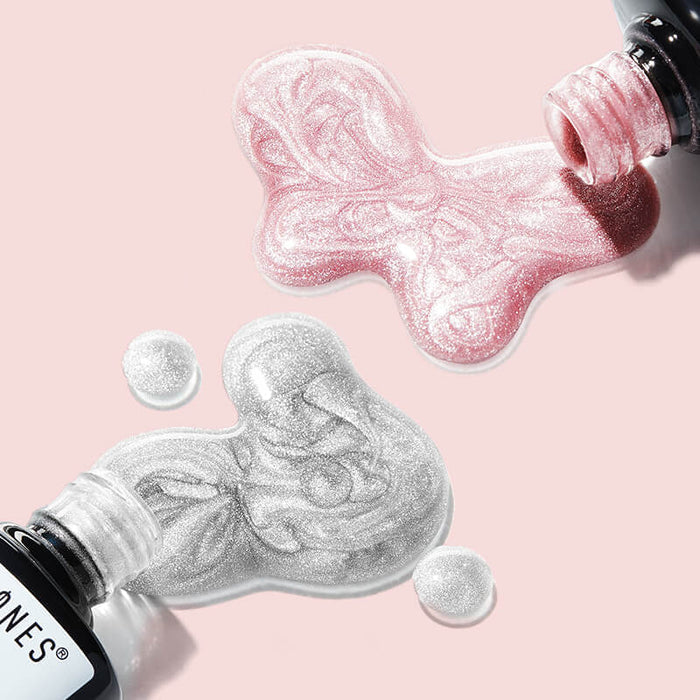 Galactic Pink - 2 Shades Gel Nail Polish Duo 15ml Gel Polish Set MODELONES #
