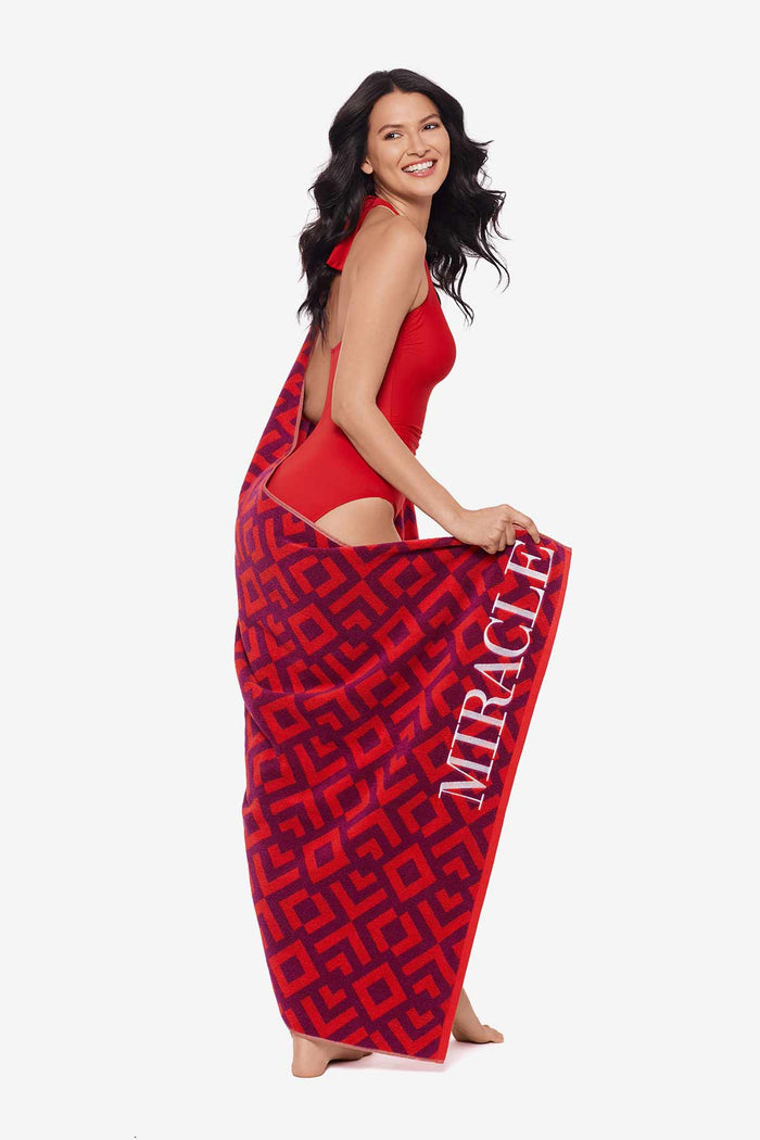Geo Beach Towel