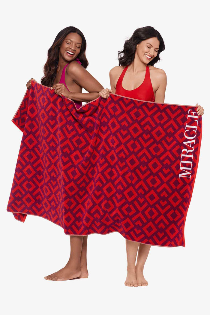 Geo Beach Towel