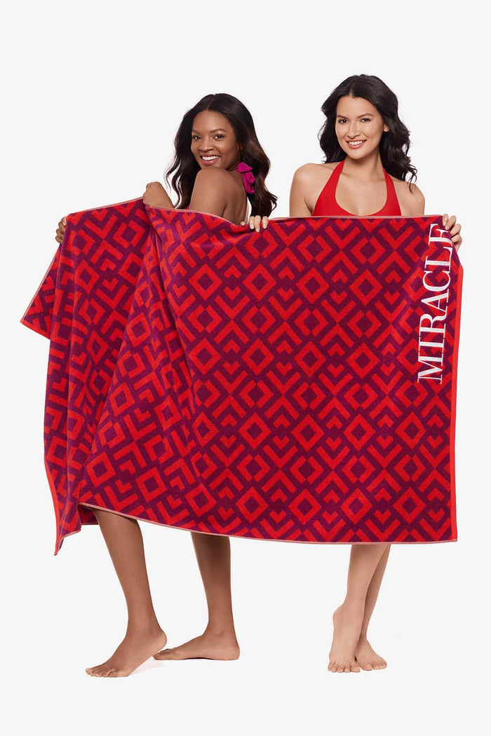 Geo Beach Towel