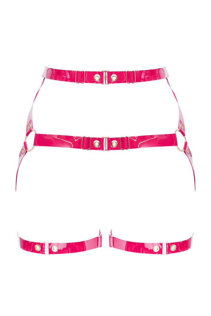 Geoma Fuchsia open belt by Secret Room
