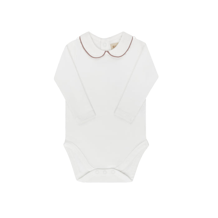 Girls Bodysuit – Pink Trim