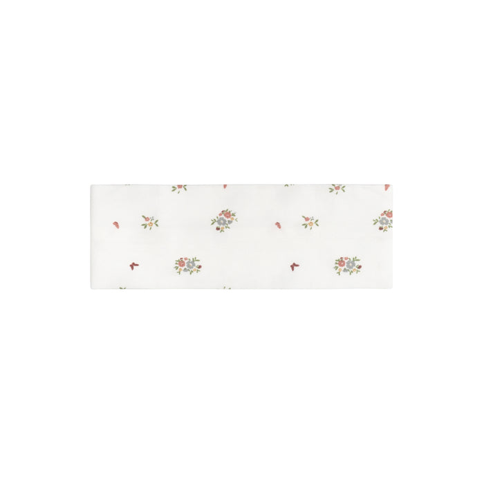 Girls Headband – Ivory Pink – Floral Print