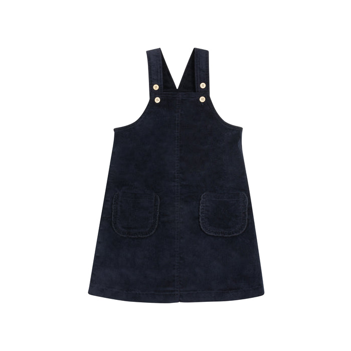 Girls Jumper – Blue – Floral Dot