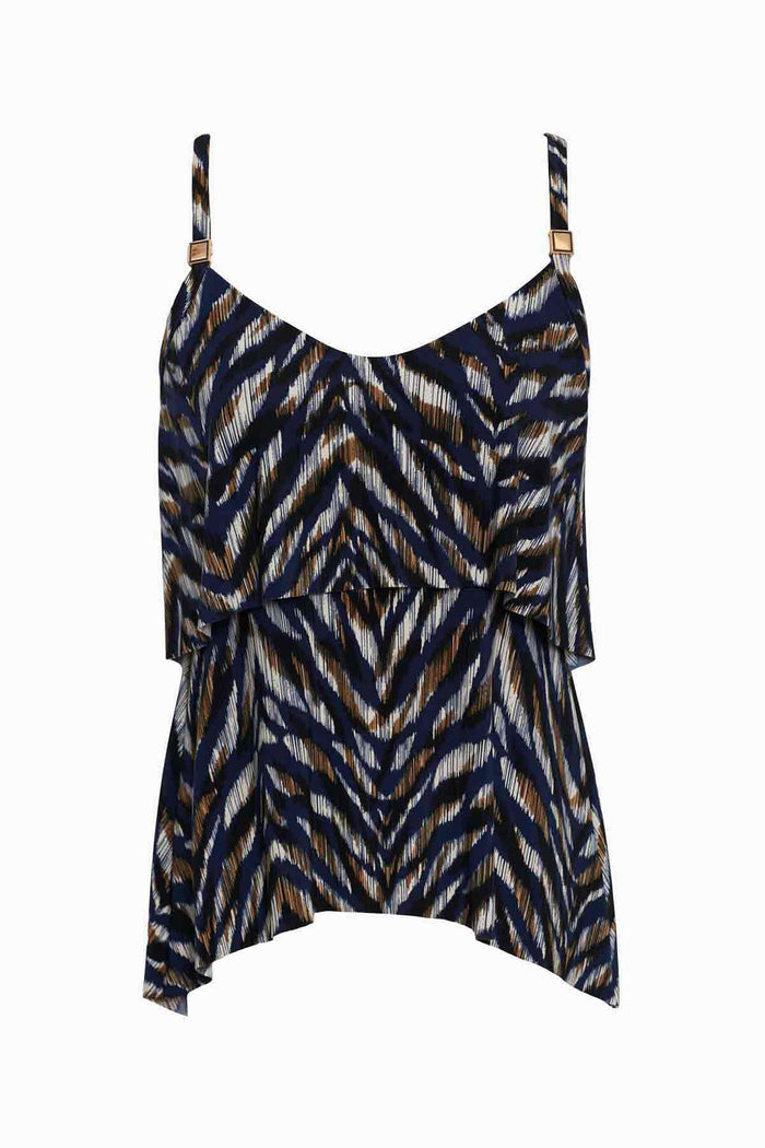 Grace Tankini Top in Neutral Territory