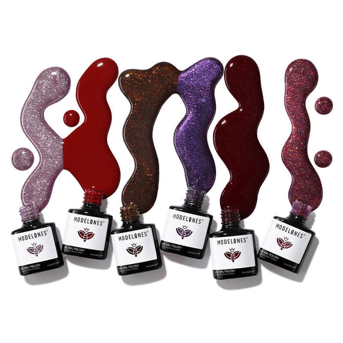 Grape Secrets Gel Polish Set MODELONES #grape-secrets