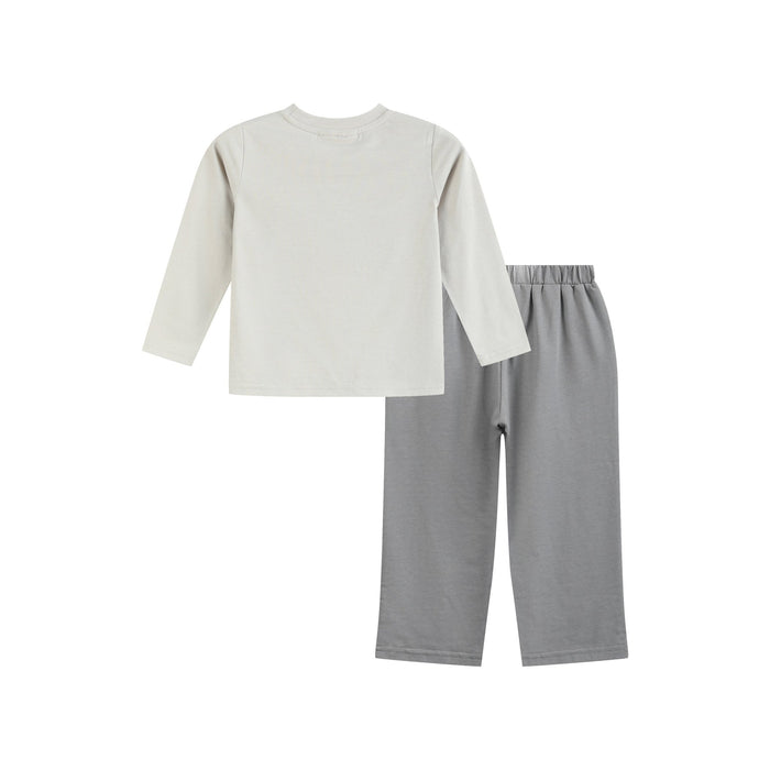 Gray Boo Applique Shirt and Pants Set - Lil Cactus