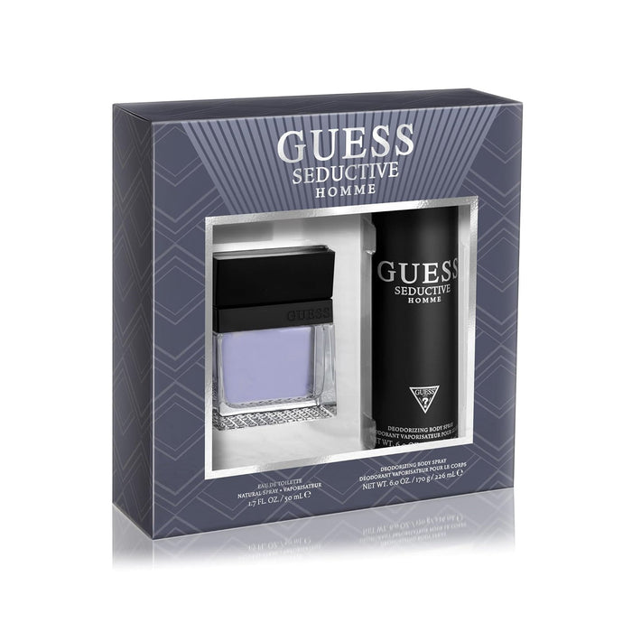 Guess Seductive Homme Eau De Toilette 50ml & Body Spray 226ml Gift Set