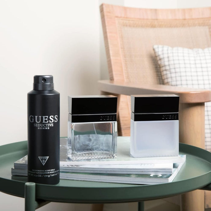 Guess Seductive Homme Eau De Toilette 50ml & Body Spray 226ml Gift Set