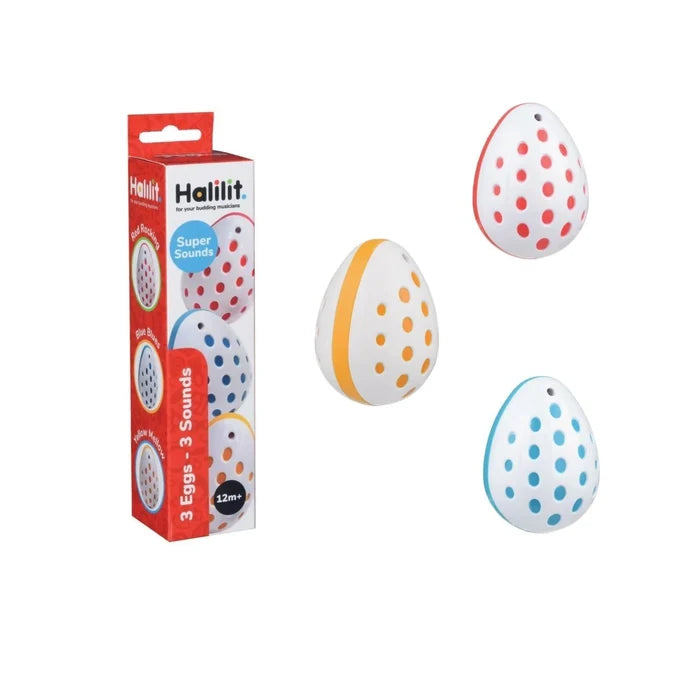 Halilit Egg Shakers 3 pcs - ebebek - Black Friday