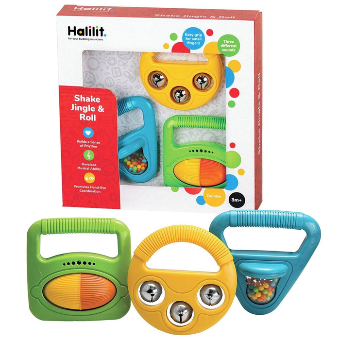 Halilit Shake, Jingle & Roll Gift Set - ebebek - Black Friday
