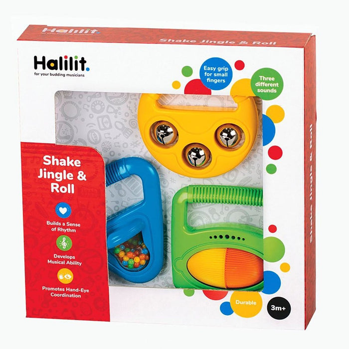 Halilit Shake, Jingle & Roll Gift Set - ebebek - Black Friday