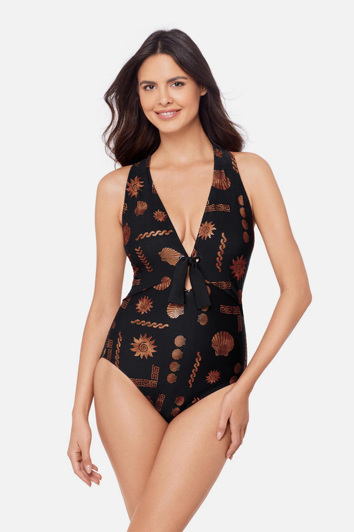 Halle One Piece in Clamdigger