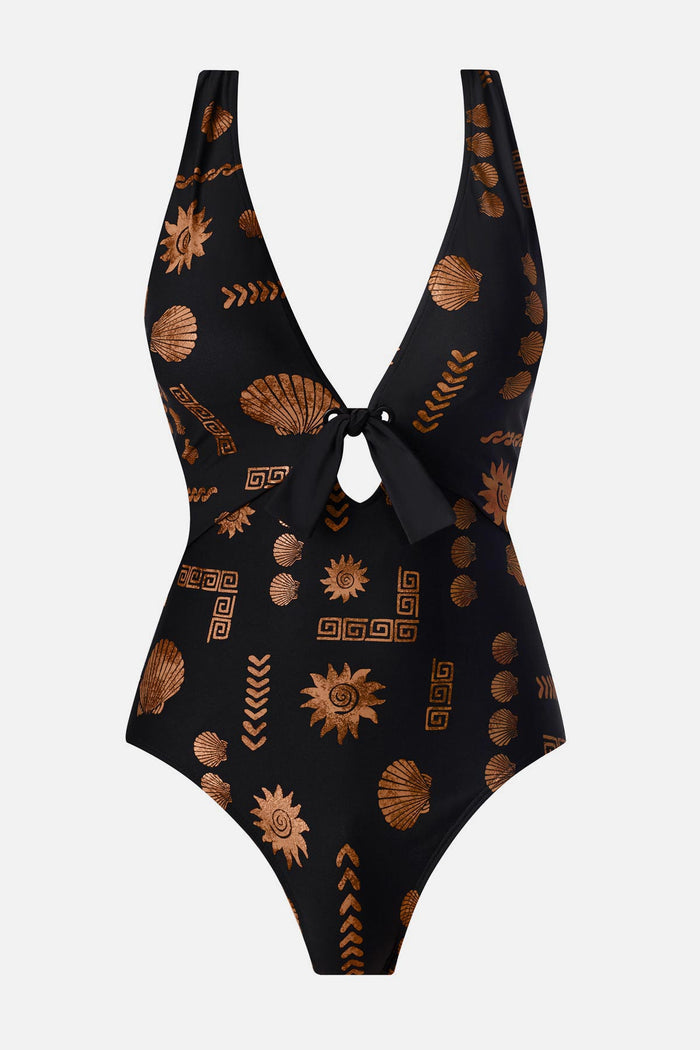 Halle One Piece in Clamdigger