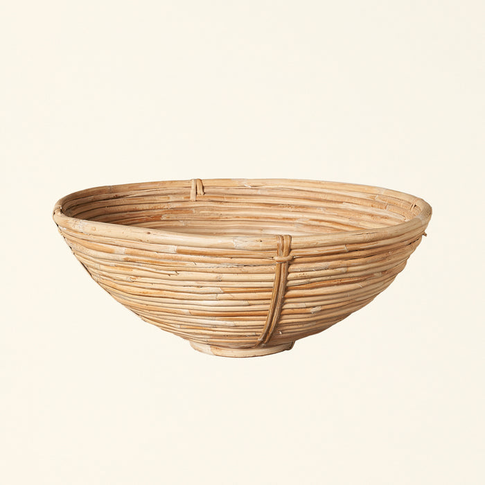 Hand-Woven Cane Bowls