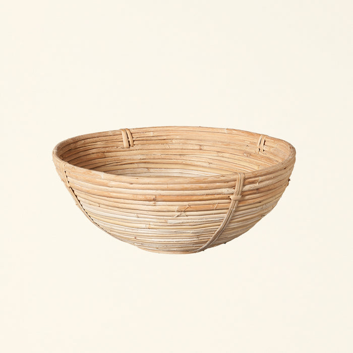 Hand-Woven Cane Bowls