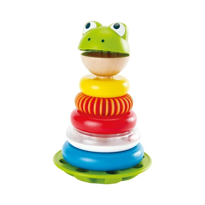 Hape Mr Frog Stacking Rings - ebebek - Black Friday