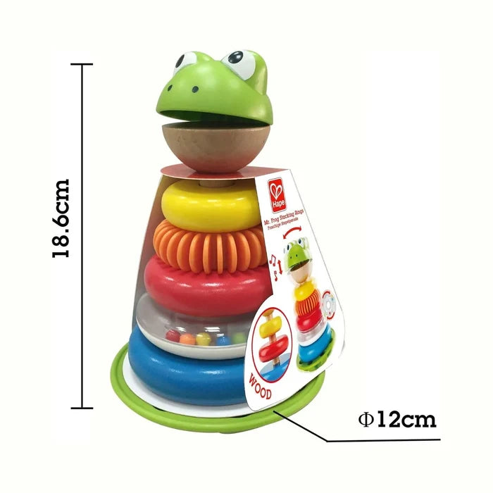Hape Mr Frog Stacking Rings - ebebek - Black Friday