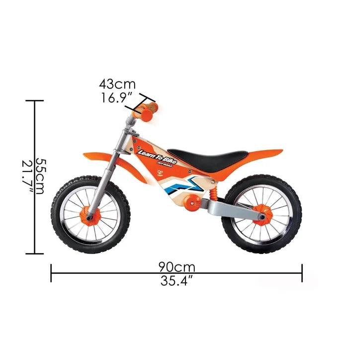 Hape Off Road Kids Balance Bike - Orange - ebebek - Black Friday