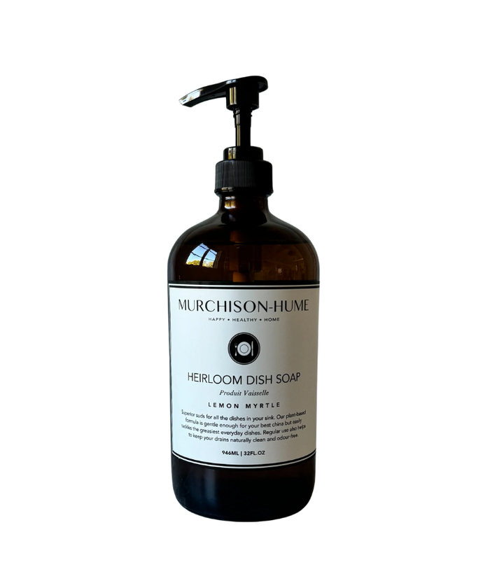 Heirloom Dish Soap Lemon Myrtle Glass 32 oz