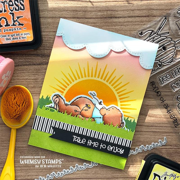 Hello Bear Clear Stamps - Whimsy Stamps