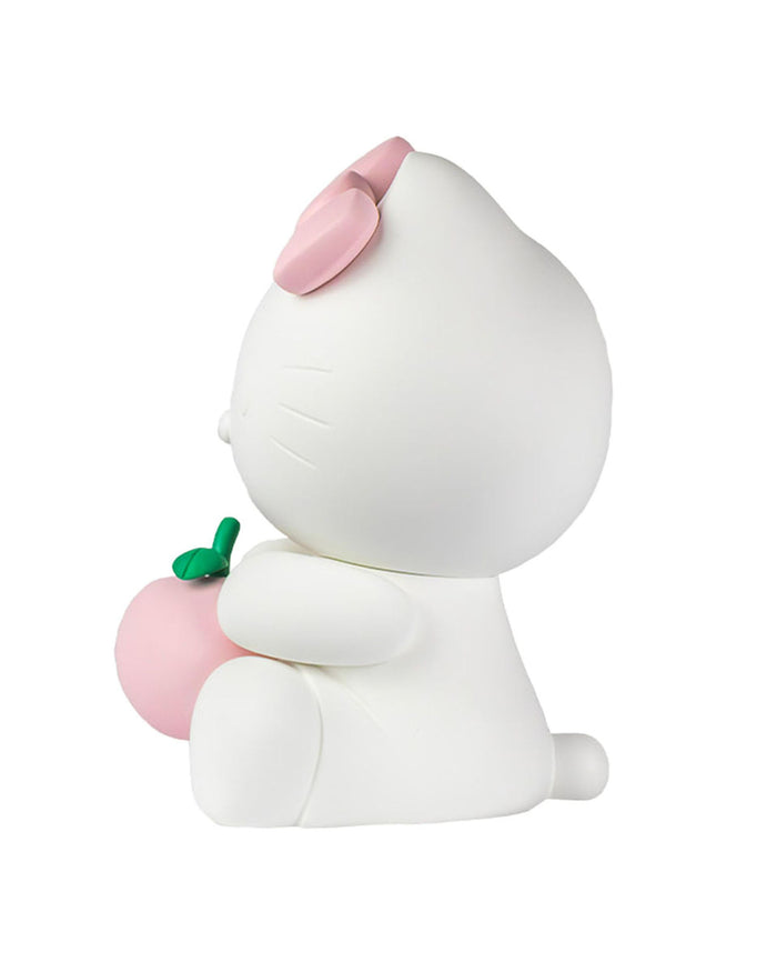 Hello Kitty APPLE Matt White with Pastel Pink Apple 10in