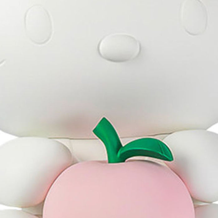 Hello Kitty APPLE Matt White with Pastel Pink Apple 10in