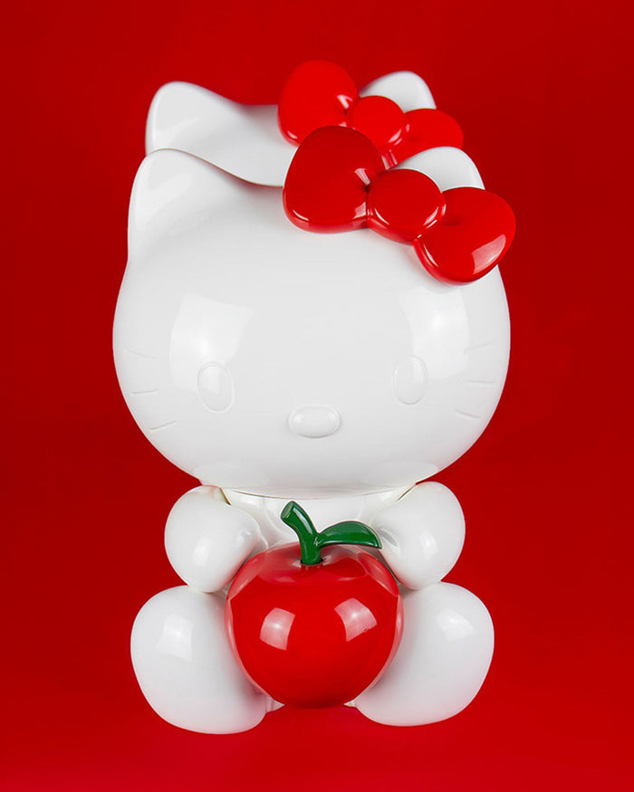Hello Kitty APPLE White with Red Apple 10in