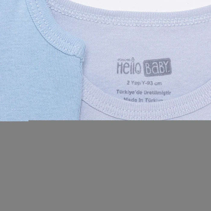 HelloBaby 2 Pcs Athlete - Light Blue - ebebek - Black Friday
