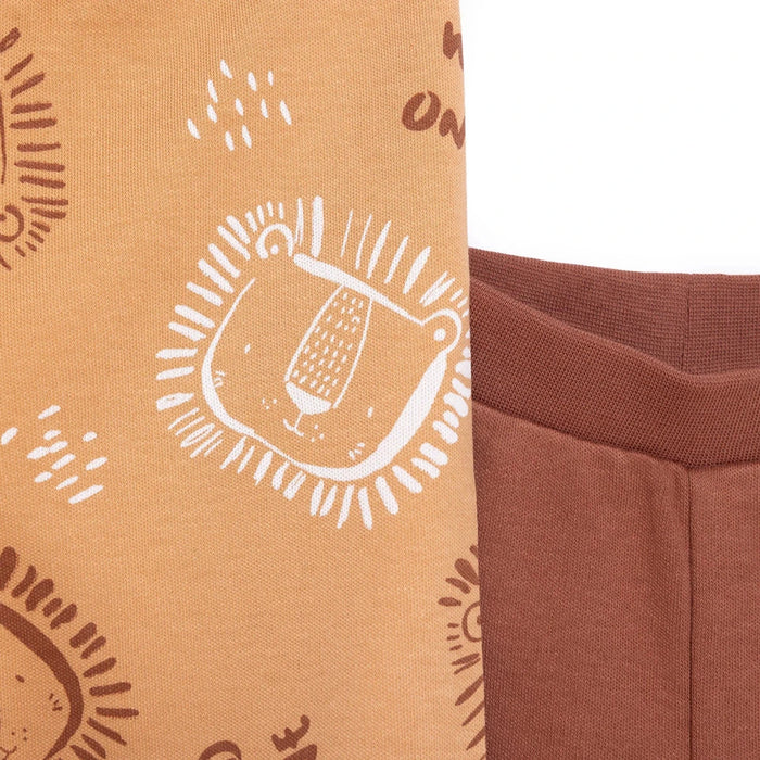HelloBaby Baby Boy Footed Bottom - Brown Brown - ebebek